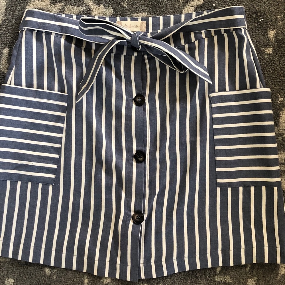 Striped skirt